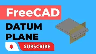 A reference plane offset from the face by a specified distance | FreeCAD Tutorial for Beginners