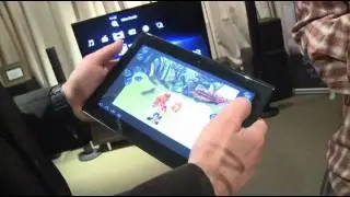 Sony's Tablet S running Android