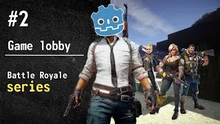 Complete Battle Royale game |  Game lobby & UI template | Ep 02