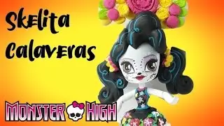 Monster High Skelita Calaveras Collector Doll Amazon Exclusive Custom | Start With Toys