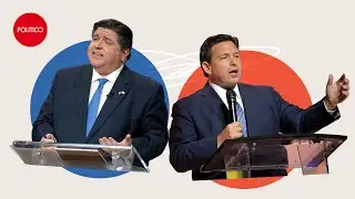 How split are GOP and Dem governors? Look no further than DeSantis and Pritzker.