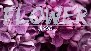 JISOO - FLOWER (Lyrics) - Full Audio, 4k Video