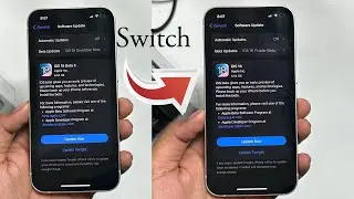 How To Switch iOS 18 Developer Beta To Public Beta | iOS 18 Developer Beta To Public Beta |