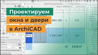 Проектирование. Как спроектировать окна и двери в доме? Готовим проект дома в ArchiCAD