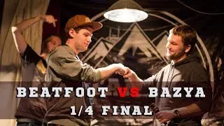 BEATFOOT vs BAZYA - ASK BEATBOXER SHOWCASE BATTLE 2018 - 1/4 FINAL