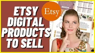 5 Etsy Digital Products To Sell Online | Best Selling Digital Products Ideas