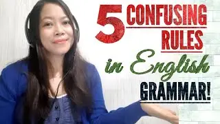 5 CONFUSING RULES IN ENGLISH GRAMMAR || TEACHER RUSSEL