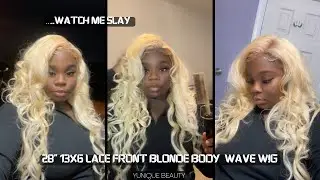 AMAZON BLONDE BODY WAVE WIG