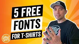 Where to Find Free Commercial Use Fonts To Use When Creating T-Shirt Designs for Print on Demand