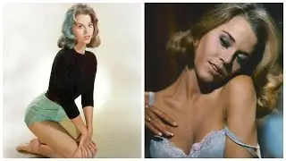 Rare Photos of Jane Fonda - [COLORIZED HD]