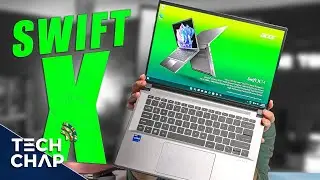 NEW Acer Swift X with RTX 4050 - First Impressions! 🔥 [CES 2023]