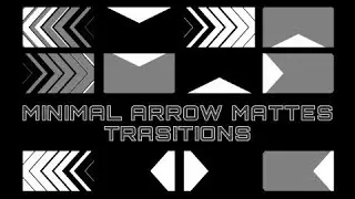 Minimal Arrow Mattes Transition - Transition Effects - Stock Video Footage - Free Download