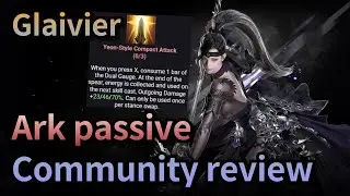 [Lost Ark] KR Glaiviers Thought on Ark Passive