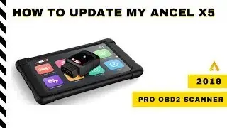 🎦How to update my Ancel X5   OBD2 Scanner|ANCEL