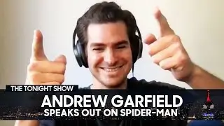 Andrew Garfield Speaks Out on Spider-Man: No Way Home Rumors | The Tonight Show