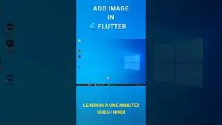 learn how to add image in the flutter app in just a minute #flutter #addimage #widgets