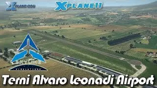 Skyline LIAA Terni Alvaro Leonardi Airport for X-plane 11