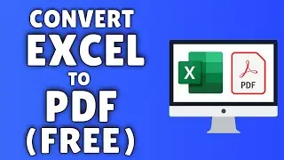 How To Convert Excel To PDF ✅