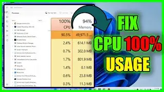 How to Fix cpu utilization 100 Percent