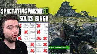 UNUSUAL - Warzone 2 Solos Spectating Bingo