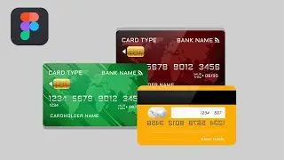 How to Design Credit Card Using Figma Tutorial (2022)