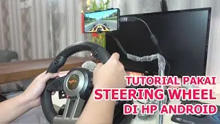 TRIK + TUTORIAL MAIN PAKAI STEERING WHEEL MURAH DI HP ANDROID