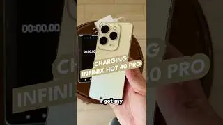 Infinix Hot 40 Pro | Charging test