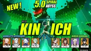 New Genshin: Impact | Patch 5.0 Spiral Abyss 12 | Neuvillette X Furina & Kinich Burning