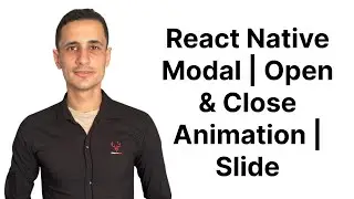 Create React Native Modal | Open & Close Animation | Slide