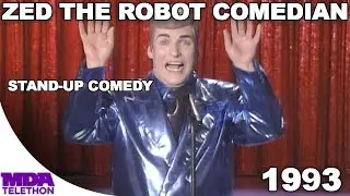 Zed The Robot Comedian - Stand-Up Comedy (1993) - MDA Telethon