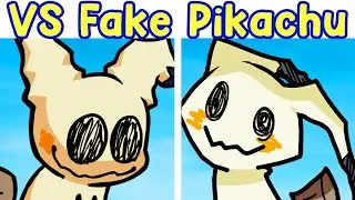 Friday Night Funkin: VS Mimikyu - Fake Pikachu Pokemon [FNF Mod/Haunted Pokedex]