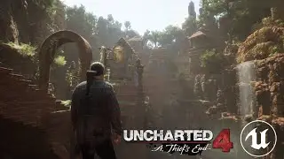 UE5 - UNCHARTED | Fanmade Gameplay On Unreal Engine 5