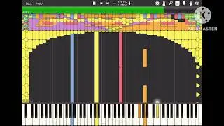 [Black Midi] The Joshua83 Mashup, 17 Million Notes, Joshua83 and others. (Synthesia Legit run)