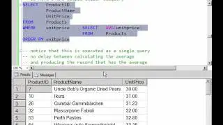 Simple Scalar Subquery