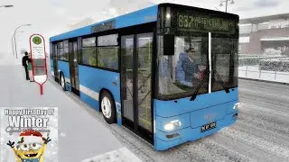 First Day of WINTER ! - MAN A74 Lion's Classic SL 283 | OMSI 2