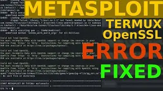 how to install Metasploit in Termux  Without any ERROR 2022 Tutorial ? | Termux metasploit Tutorial