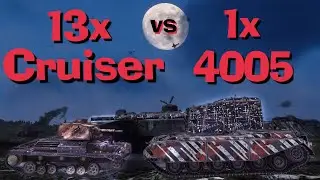 WOT Blitz 13x Cruiser II vs FV 4005 \\ Can Tier 1 Kill Tier 10?