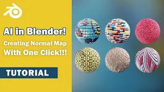 AI in Blender | Deep Bump the Best Add-On For Generate Normal and Height maps