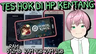 Apakah HP RAM 512MB bisa main HOK (Honor Of Kings) ?? Tes HOK di HP Kentang [vTuber Indonesia]