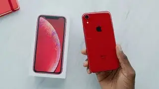 RED iPhone XR Unboxing & Giveaway!