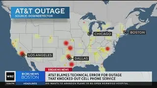 AT&T blames technical error for nationwide cell phone service outage