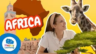 AFRICA: LEARN WITH SARAH | Happy Learning 🌍🐘