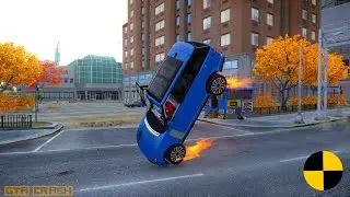 GTA 4 CRASH TESTING REAL CAR 461