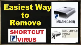 How to Remove Shortcut  from Pendrive