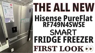 HISENSE PureFlat RF749N4SWSE Fridge Freezer