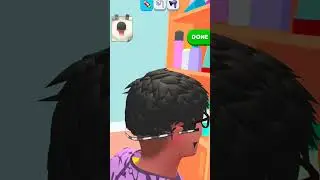 Barber Shop Hair Salon Cut Hair Cutting Games 3D #shortvideo #shorts#hir salon#haircut #viralvideo