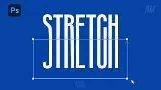 Stretch Text Effect Photoshop Tutorial