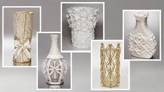 🌺Five crazy ideas for chic vases. Decorative vases made from unusual materials.
