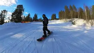 Instra360 Snowboarding Test