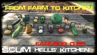 SCUM Farming: The Optimal Crop Planting Guide for Cooking